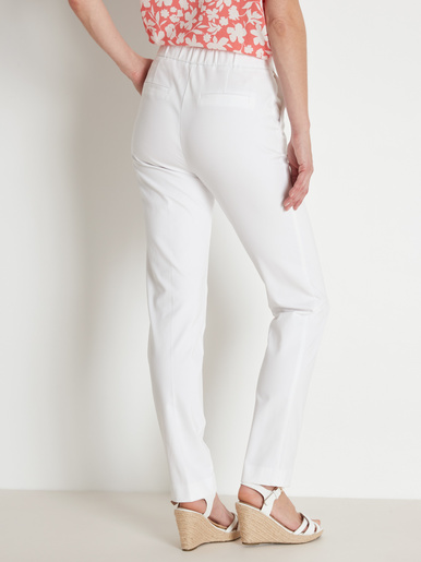 Pantalon élastiqué maille milano