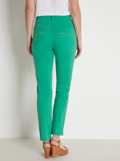 Pantalon 5 poches coupe droite