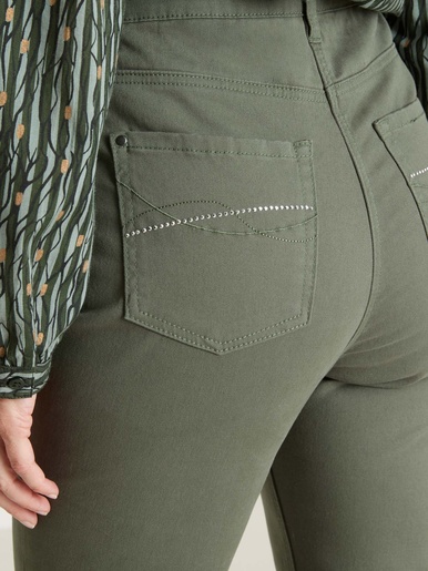 Pantalon 5 poches coupe droite