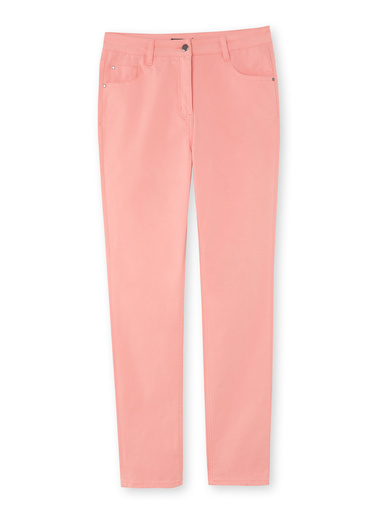 Pantalon 5 poches coupe droite - Daxon - Corail