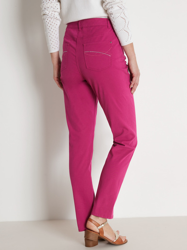 Pantalon 5 poches coupe droite