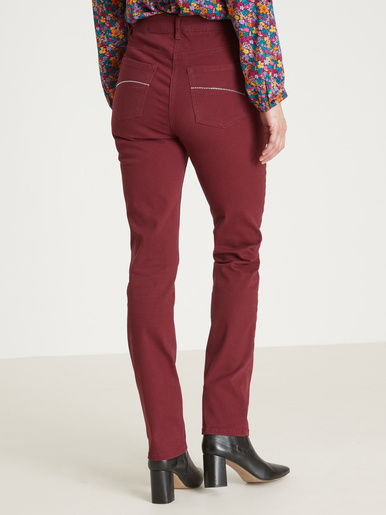 Pantalon 5 poches coupe droite