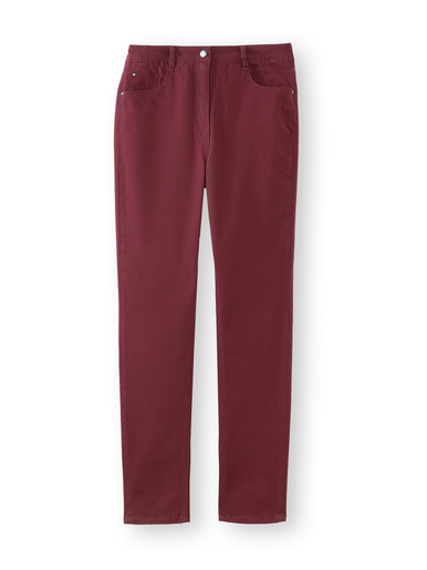 Pantalon 5 poches coupe droite