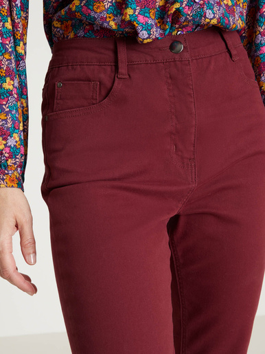 Pantalon 5 poches coupe droite