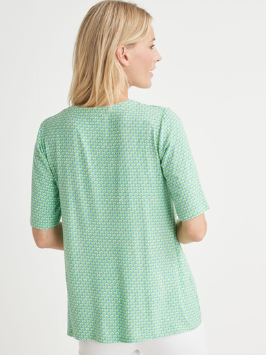 Tunique maille fluide coupe confort