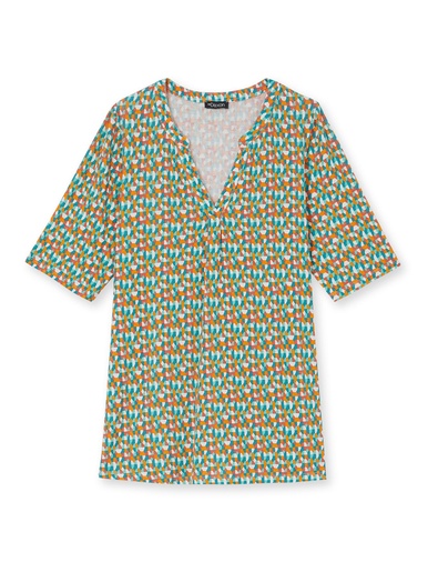 Tunique maille fluide coupe confort