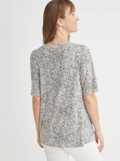 Tunique maille fluide coupe confort