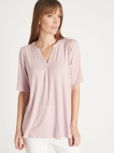 Tunique maille fluide coupe confort