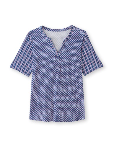 Tunique maille fluide coupe confort