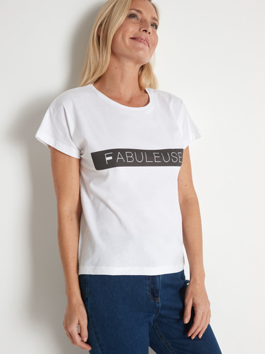 Tee-shirt à message