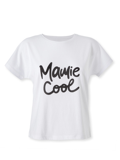 Tee-shirt à message Mamie Cool
