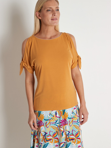 Tee-shirt manches T ouvertes