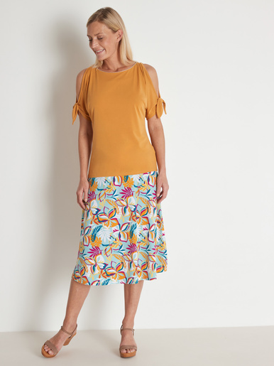 Tee-shirt manches T ouvertes
