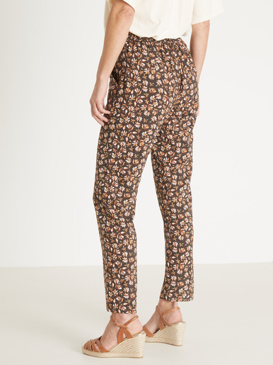 Pantalon fluide élastiqué