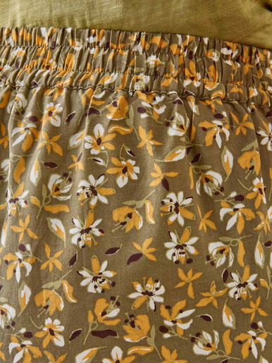 Pantalon fluide élastiqué