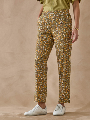 Pantalon fluide élastiqué