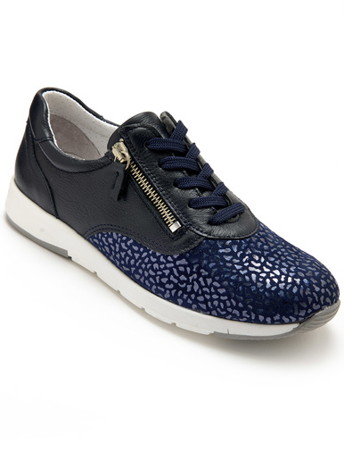 Derbies extensibles idéal hallux valgus - Pédiconfort - Marine