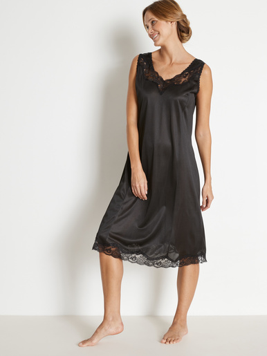 Fond de robe longueur 105cm - Lingerelle - Noir