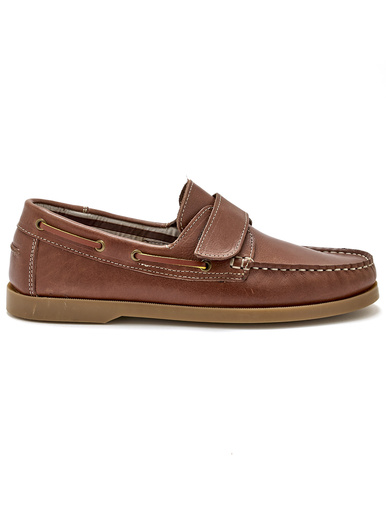 Chaussures bateau patte scratch