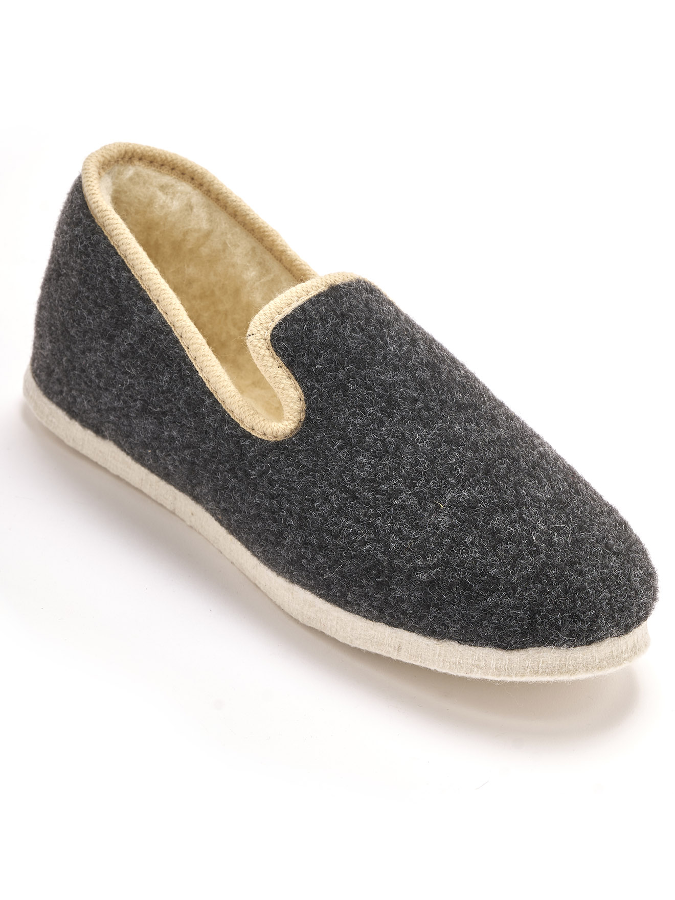 Charentaise Chausson Homme Semelle Feutre Chaussons Milo Mules