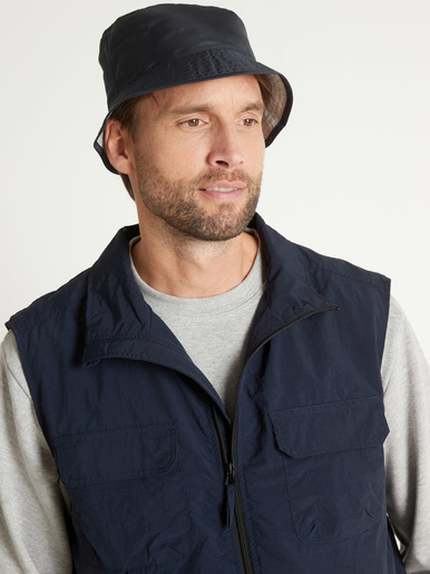 Bob réversible - Daxon - Marine/gris