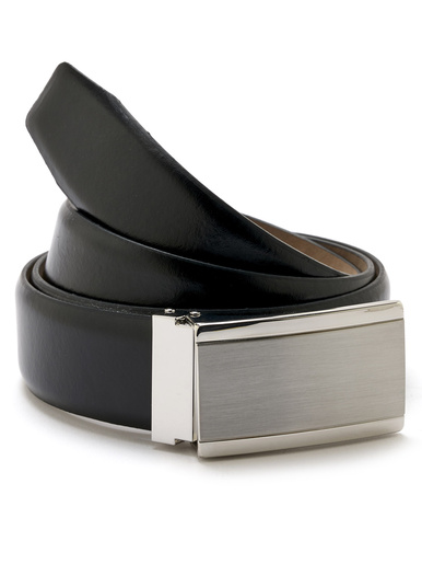 Ceinture homme en cuir - Daxon - Noir