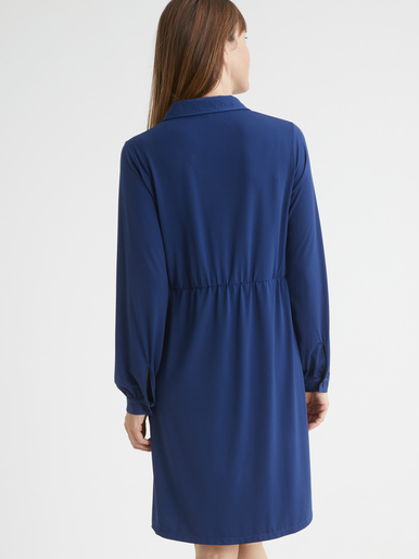 Robe chemisier en maille
