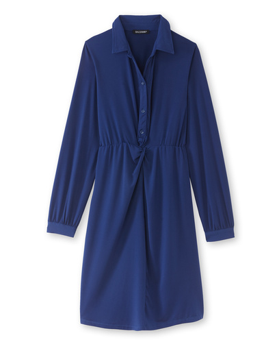 Robe chemisier en maille