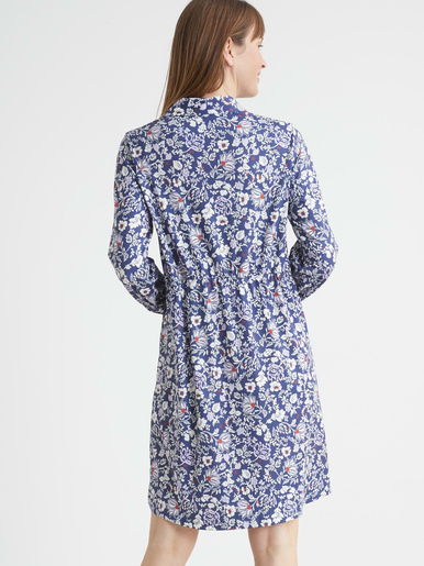 Robe chemisier en maille