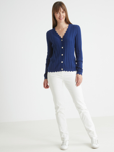 Gilet point fantaisie - Daxon - 