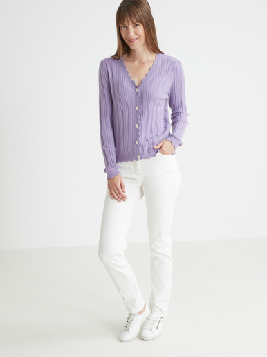 Gilet point fantaisie