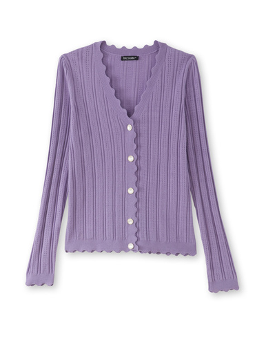 Gilet point fantaisie