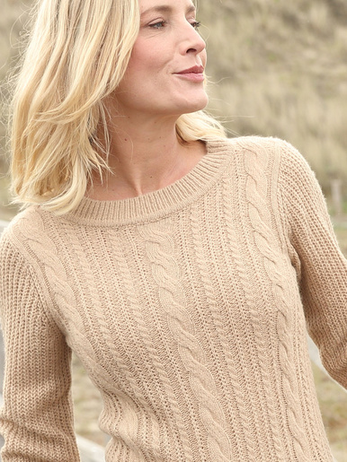 Pull  torsadé forme loose - Daxon - 