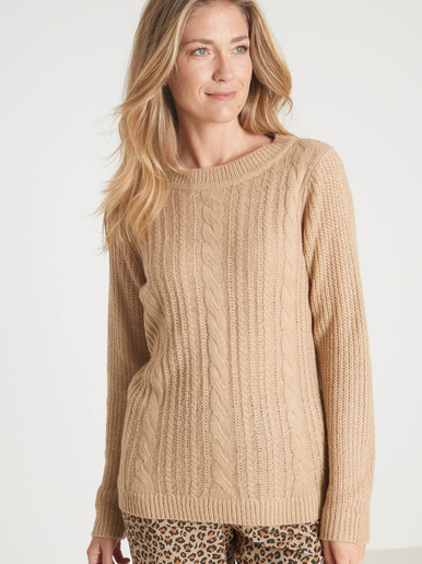 Pull  torsadé forme loose - Daxon - 