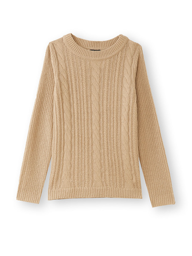 Pull  torsadé forme loose - Daxon - 