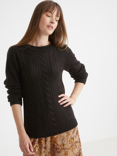 Pull  torsadé forme loose - Daxon - 