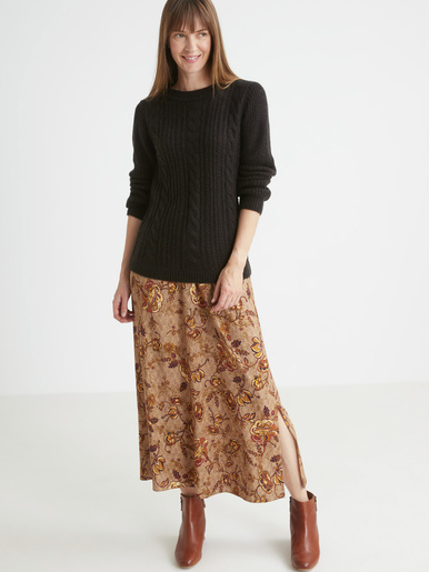 Pull  torsadé forme loose - Daxon - 