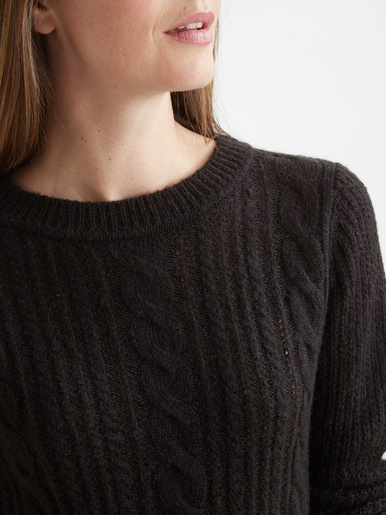 Pull  torsadé forme loose - Daxon - 