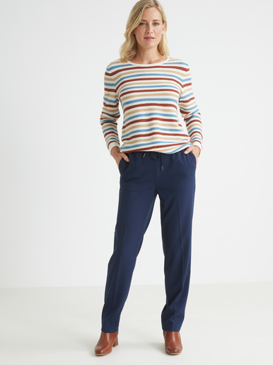 Pantalon élastiqué