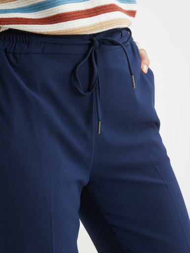 Pantalon élastiqué