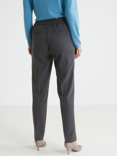 Pantalon élastiqué