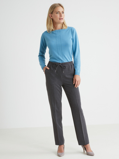 Pantalon élastiqué