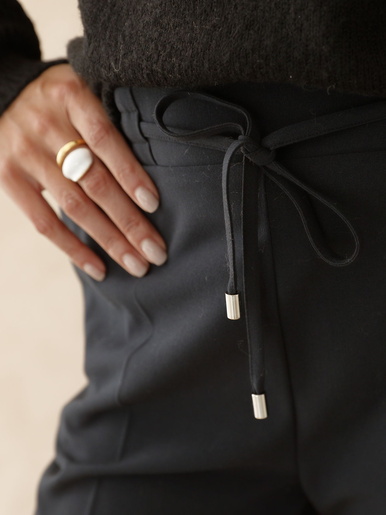Pantalon élastiqué
