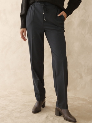 Pantalon élastiqué