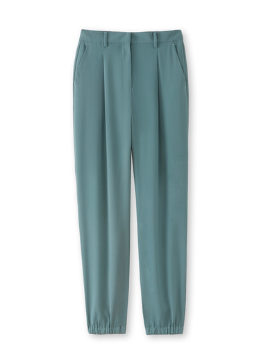 Pantalon élastiqué dos bas élastiqué