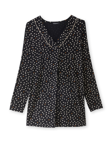Tee-shirt tunique manches longues