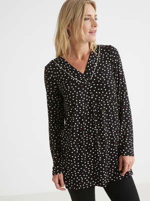 Tee-shirt tunique manches longues