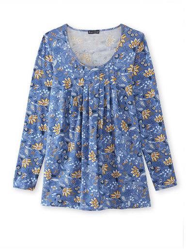 Tee-shirt tunique manches longues
