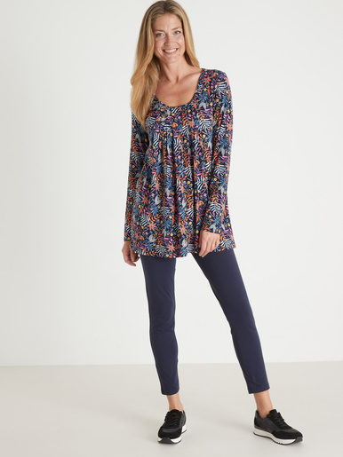 Tee-shirt tunique manches longues