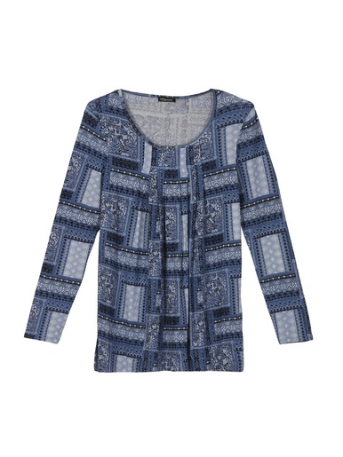 Tee-shirt tunique manches longues